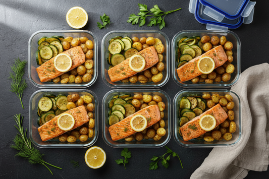 Lemon Dill Roasted Salmon