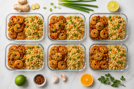 Island Garlic Shrimp Bowl