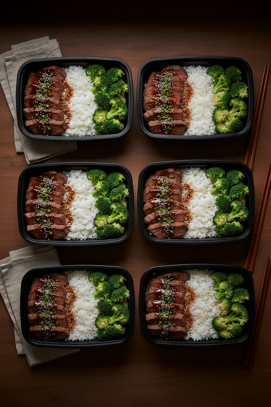 Teriyaki Steak and Broccoli